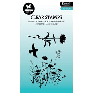 SL Clear Stamp Meadow Essentials 62x93x3mm 3 PC nr.615