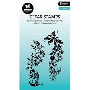SL Clear Stamp Swirls Essentials 62x93x3mm 2 PC nr.617
