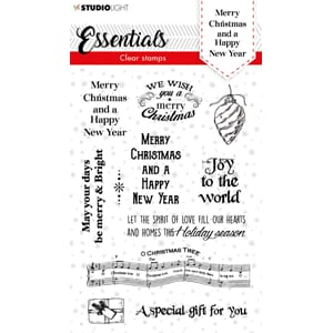 SL Clear stamp Christmas Merry Christmas ENG Essentials 105x