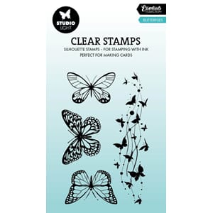 Studio Light Butterflies Essentials Clear Stamps (SL-ES-STAM