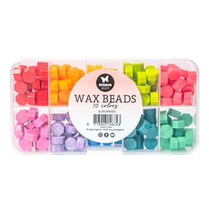 SL Wax Beads 10 colors Bright Essentials Tools 127x65x20mm 1