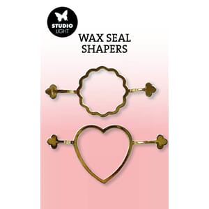 Wax Shapers Scallop & heart Essentials Tools 110x171x17mm 2