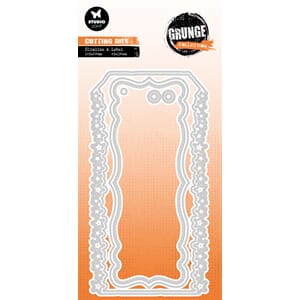 Studio Light Slimline & Label Star Grunge Cutting Die (SL-GR