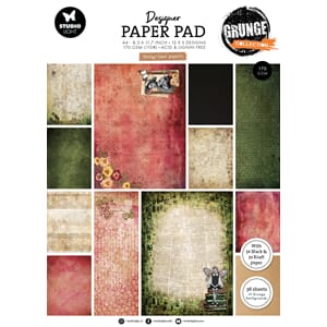 SL Designer Paper Pad Background papers Grunge Collection 21