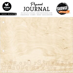SL Plywood Journal Letter Journal Grunge Collection 203,2x20