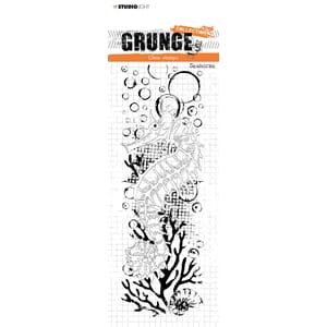 SL Clear Stamp Seahorse Grunge Collection 210x74x3mm 1 PC nr