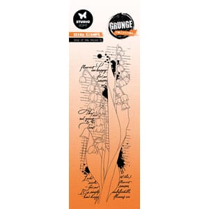 SL Clear Stamp Lily of the valley Grunge collection 68x203x3