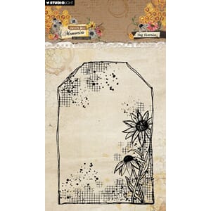 Studio Light Sweet Bee Memories Clear Stamp Tag Florals (HE-