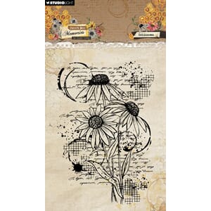 Studio Light Sweet Bee Memories Clear Stamp Echinacea (HE-SB