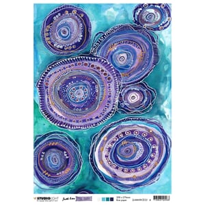 JL Rice Paper Fancy Moodle Mindful Moodling 210x297mm nr.22