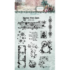 Studio Light Christmas Blush Clear Stamp Christmas Deco (JMA