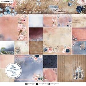 JMA Paper Pad Background paper Feelings of Freedom 203x203x9