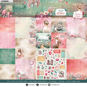 JMA Designer Paper Pad Double-sided scrapbooking Sending You