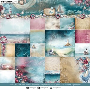 Studio Light Tide of Hope Designer Paper Backgrounds (JMA-TH