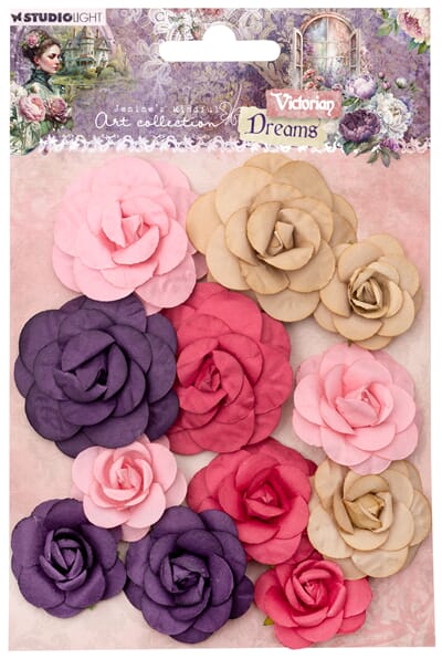 JMA Paper Flowers 3, 4 & 5 cm Victorian Dreams 120x180x10mm SL-JMA-VD-FLOW11.jpg