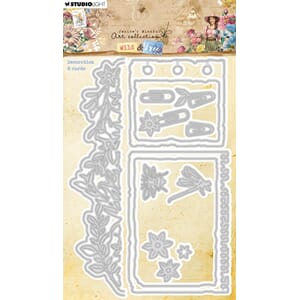 JMA Cutting Die Decoration & cards Wild & Free 100x150x1mm 1