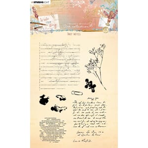 JMA Clear Stamp Inky notes Write Your Story 105x148x3mm 9 PC