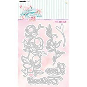 SL Cutting Die Love friends Little Blossom 102x150x1mm 7 PC