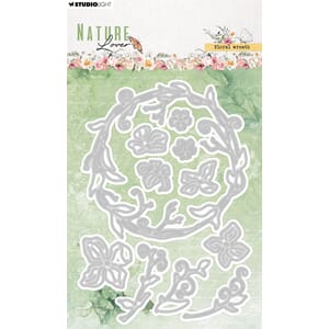 SL Cutting dies Floral wreath Nature Lover 101x143x1mm 11 PC