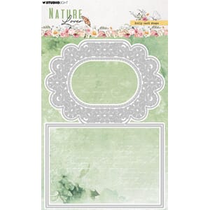 SL Cutting dies Doily card shape Nature Lover 148x210x1mm 4