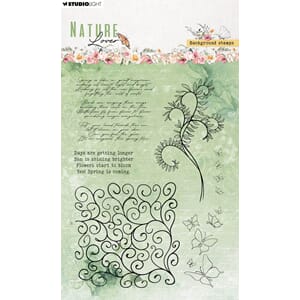 SL Clear Stamps Background stamps Nature Lover 99x139x3mm 6