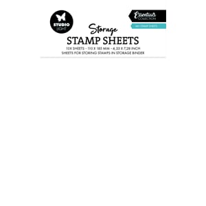 Studio Light Storage Stamp Sheets A6+ Stamp Sheets (10pcs) (