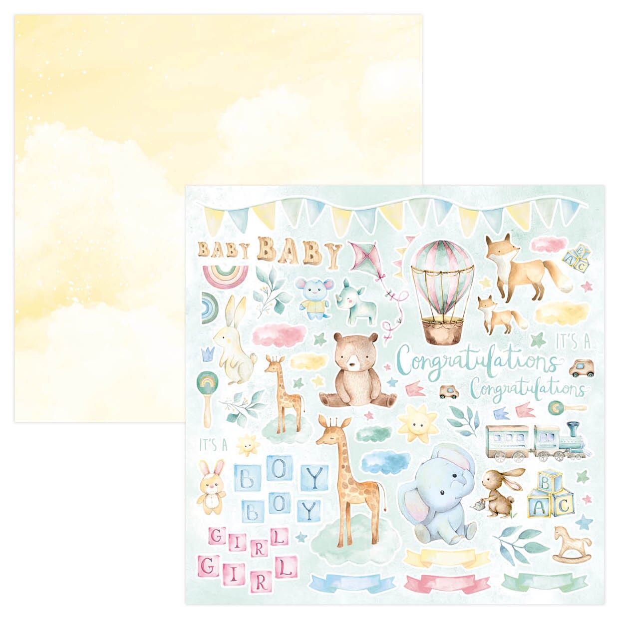 SL Scrap set Baby Ultimate Scrap Collection 304,8x304,8x3mm - HOBBYLAGERET