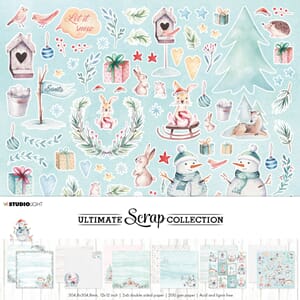 SL Paperset Background paper Ultimate Scrap Christmas Collec