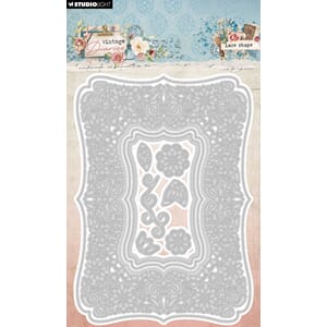 SL Cutting dies Lace shape Vintage Diaries 105x148x1mm 10 PC