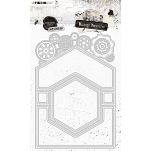 SL Cutting Dies Card shape industrial Vintage Treasures 140x