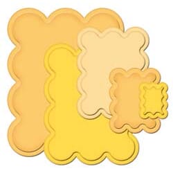 Big Scalloped Rectangels SM