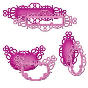 FANCY FRAMED TAGS THREE - SHAPEABILITIES