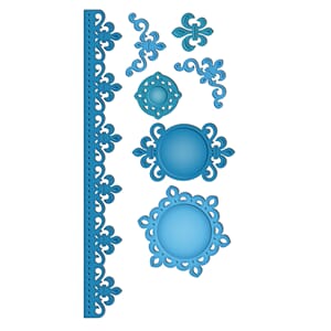 Fleur de Lis Doily Accents