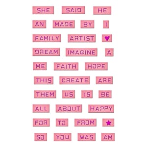 Girlie Grunge Labels