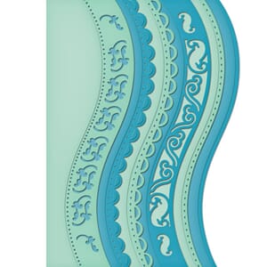 A2 Curved Borders One