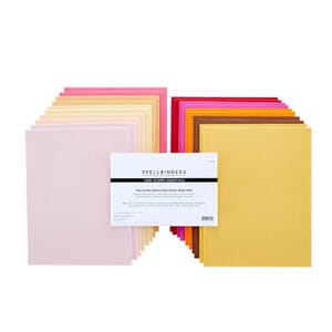 Spellbinders Warm Tones Pop-Up Die Cutting Foam Sheets, 10pc