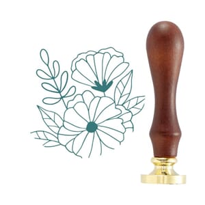 Spellbinders Timeless Blooms Wax Seal Stamp (WS-103)