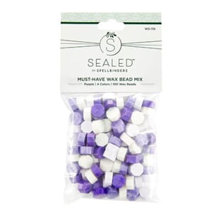 Spellbinders Must-Have Wax Bead Mix Purple (100pcs) (WS-119)