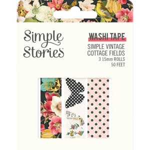 "Simple Stories Simple Vintage Cottage Fields Washi Tape (14