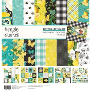 "Simple Stories Simple Vintage Lemon Twist Collection Kit (1