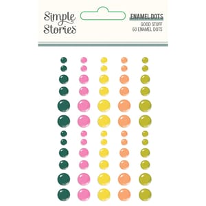 "Simple Stories Good Stuff Enamel Dots (16823)
Good Stuff En