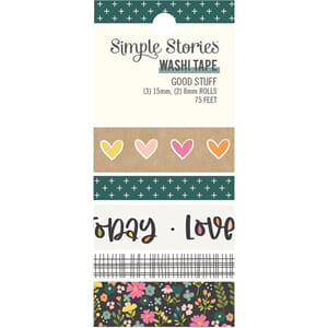 "Simple Stories Good Stuff Washi Tape (16824)
Good Stuff Was