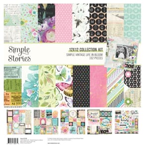 Simple Stories Simple Vintage Life in Bloom Collection Kit (