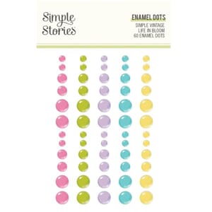 Simple Stories Simple Vintage Life in Bloom Glitter Enamel D