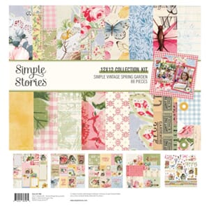 "Simple Stories Simple Vintage Spring Garden Collection Kit