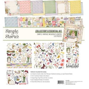 Simple Stories Simple Vintage Meadow Flowers Collectors Esse