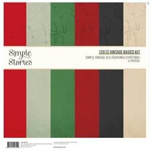 Simple Stories Simple Vintage Old-Fashioned Christmas 12x12
