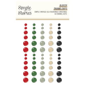 Simple Stories Simple Vintage Old-Fashioned Christmas Glossy