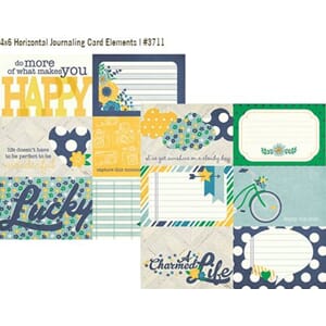 A Charmed Life - 12x12  Horizontal Journaling Card 4x6