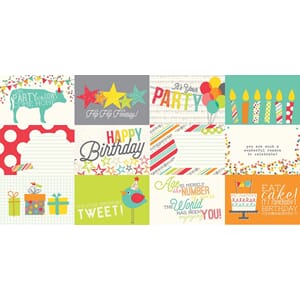 12x12 - Lets Party  - Lets Party 4x6 Horizontal Journalin